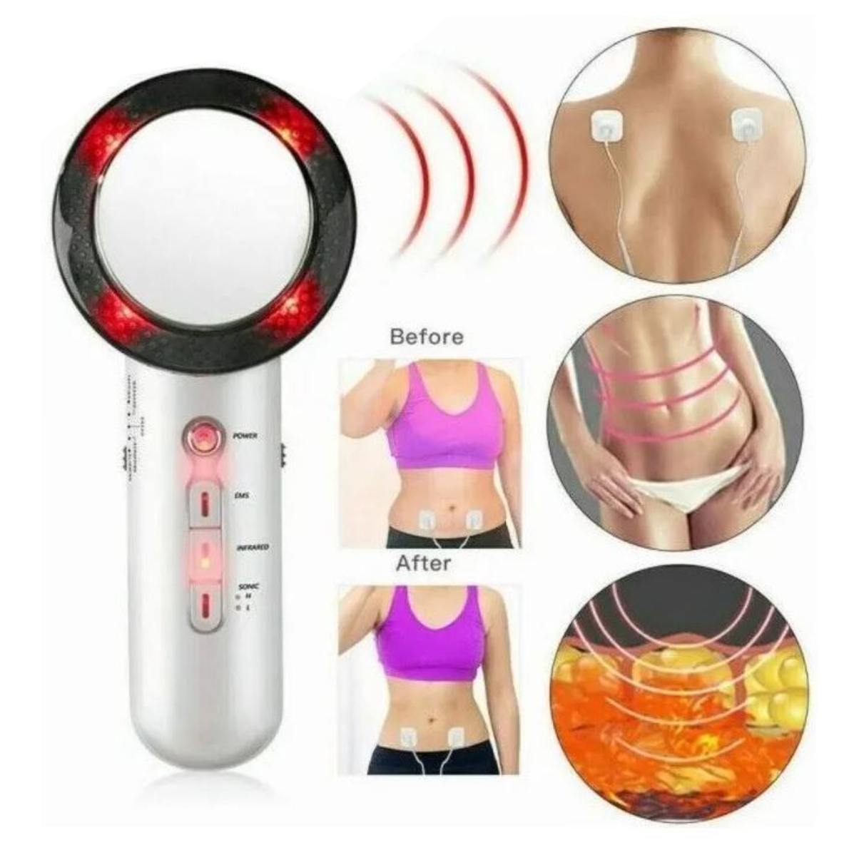 Miniatura 2 de Ultrasonido Infrarojo Masaje Corporal